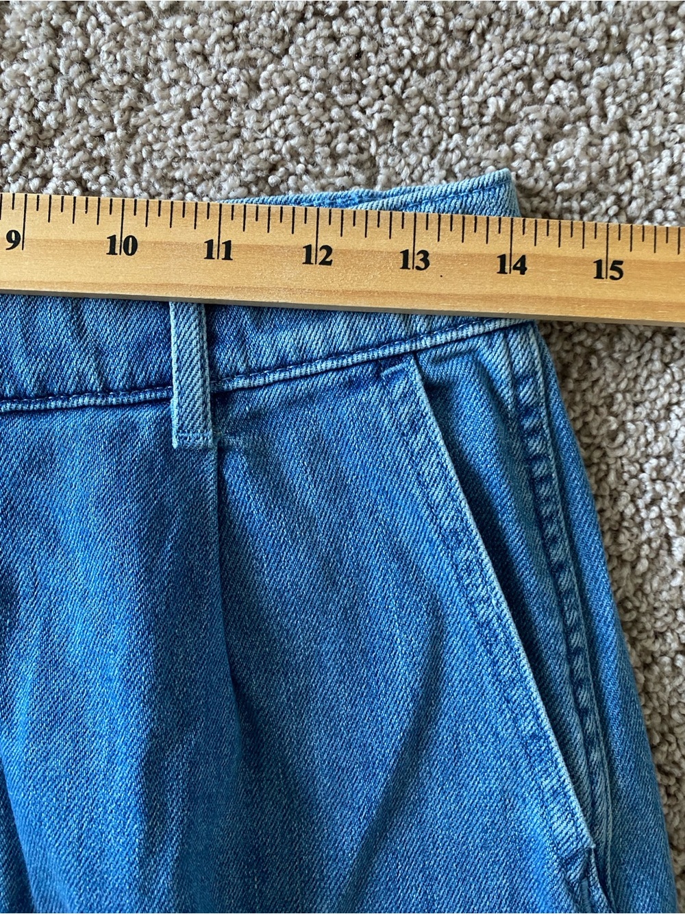 Wilfred Free Detour High Waisted Jeans Size 8 - Picture 13 of 15